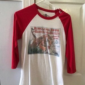 Vintage Circus Shirt Womens